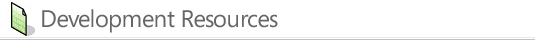 Development resources